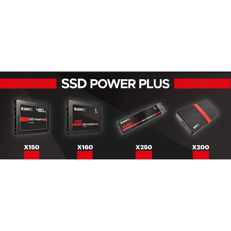 Thumbnail 2 de Emtec X250 SSD Power Plus 256 GB
