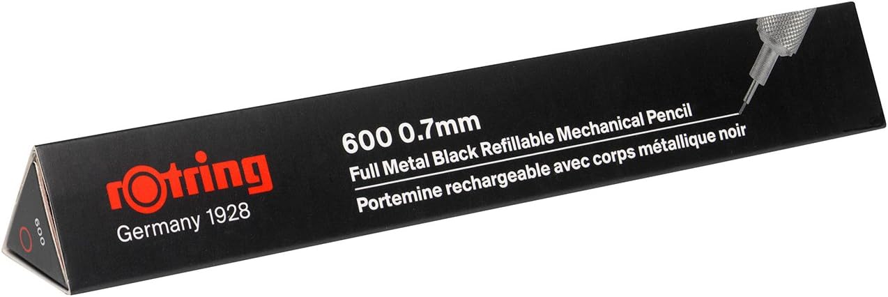Thumbnail 6 de Rotring 600 matita meccanica HB 0,7 Nero
