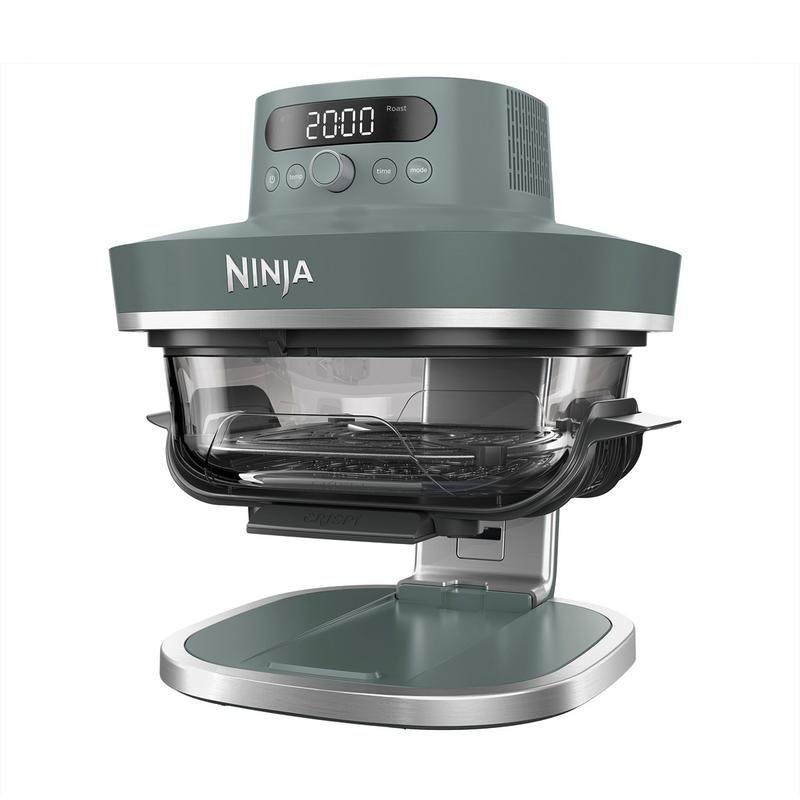 Detalle de Freidora de Aire Ninja AS101EUGY 8L 2100W: Air Crisp y Multifunción para cocinar sin aceite