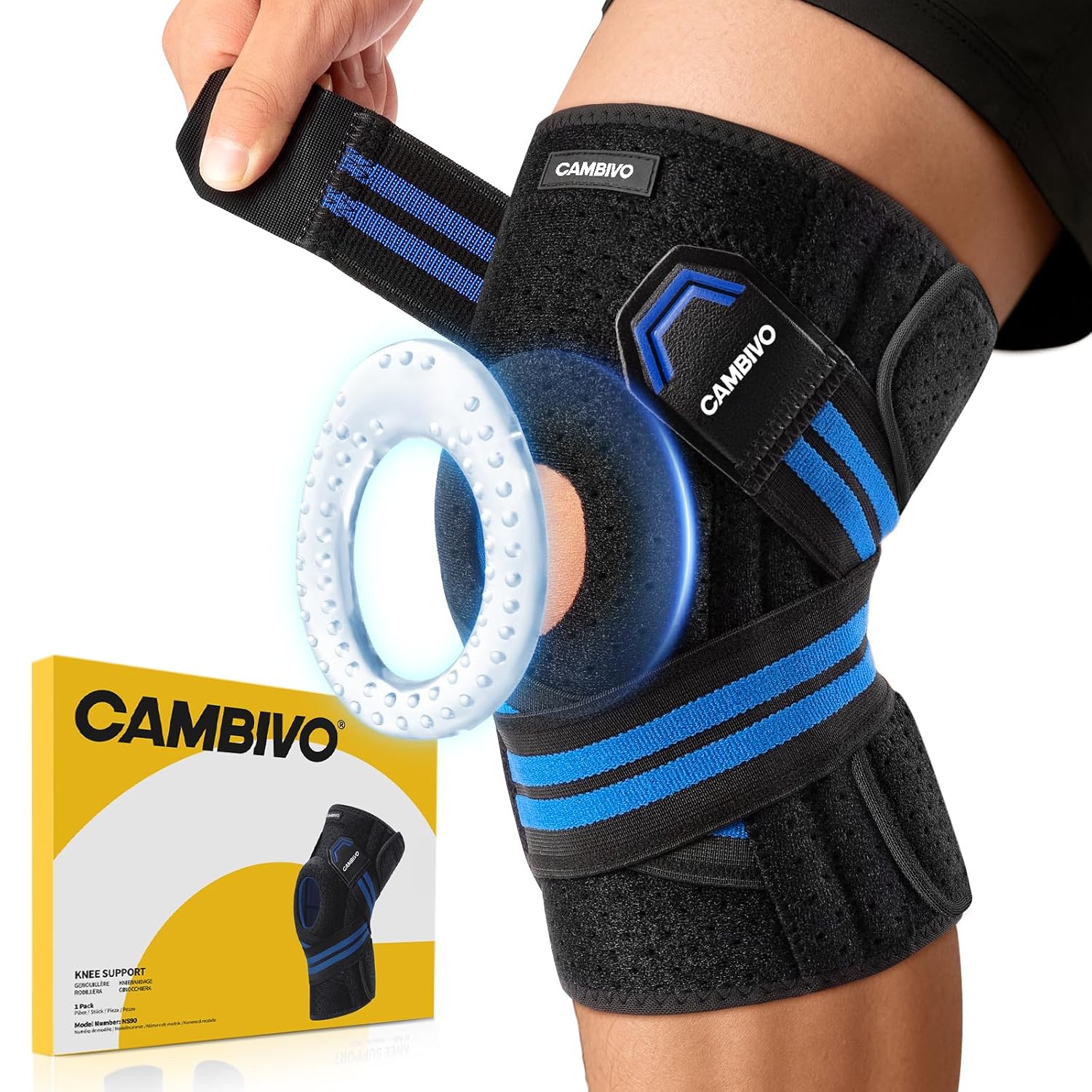 Detalle de CAMBIVO Kniebandage für Knie