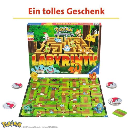 Detalle 2 de Ravensburger Pokémon Labyrinth Strategy Maze Game
