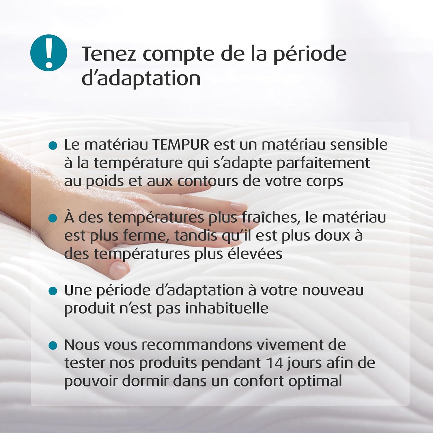 Thumbnail 6 de TEMPUR Oreiller de Sommeil Comfort Medium 40 x 80 cm – Alaise et soutien pour toutes les positions