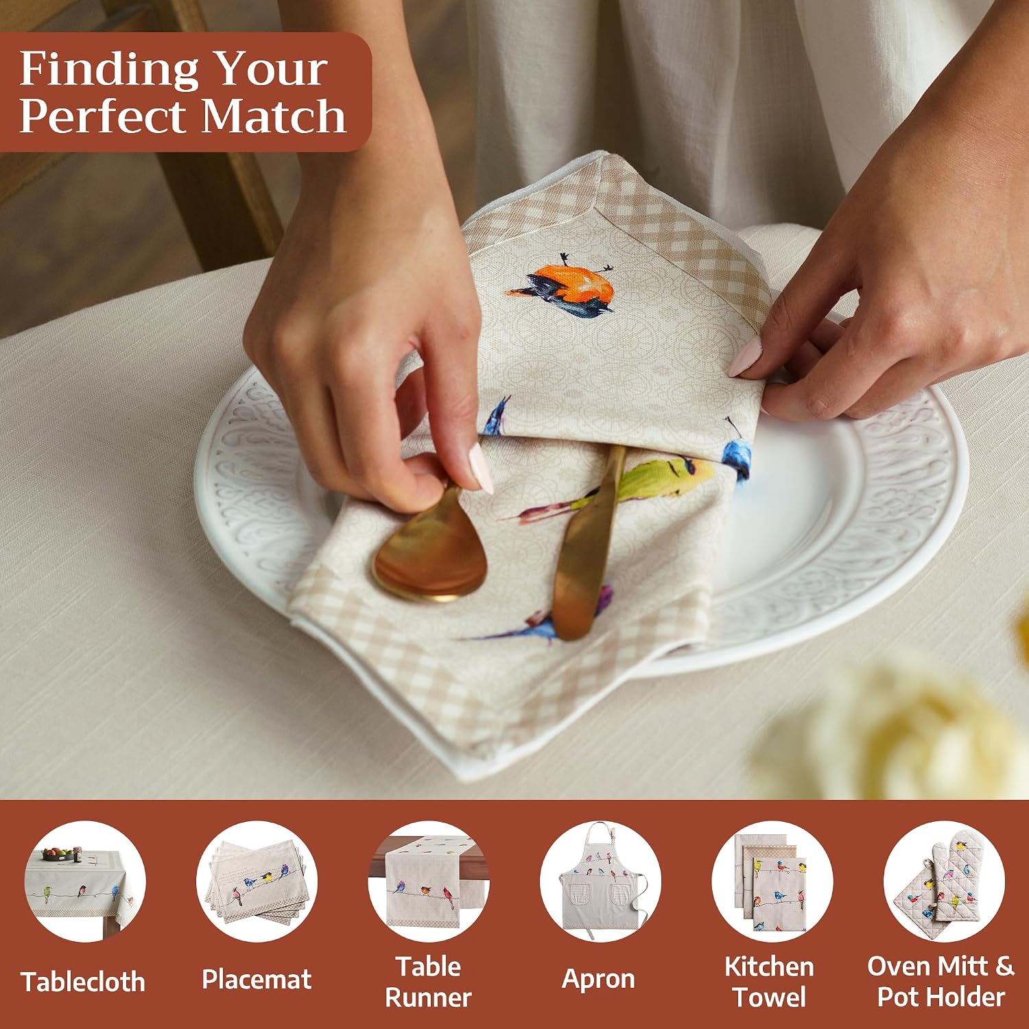 Thumbnail 3 de Maison d' Hermine Cotton Napkins, 100% Cotton