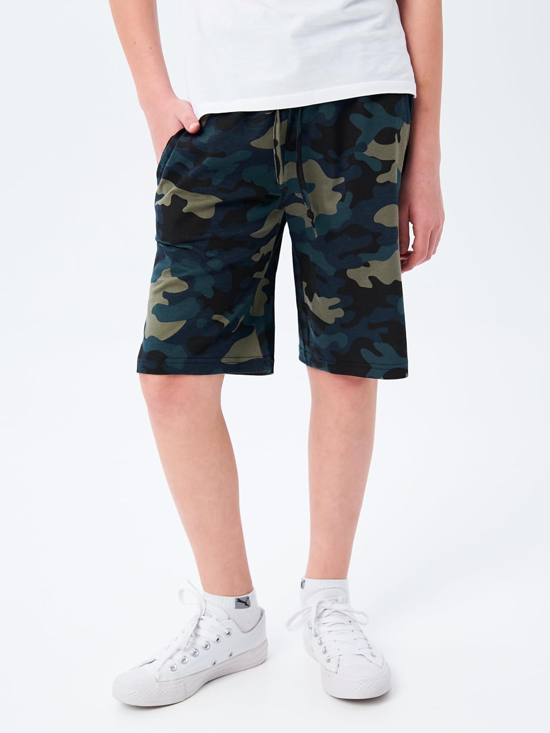 Thumbnail 2 de MOR Kariert Jungen Shorts 134–176 – 100% Baumwolle, bequeme Freizeit-Shorts für Jungen & Mädchen