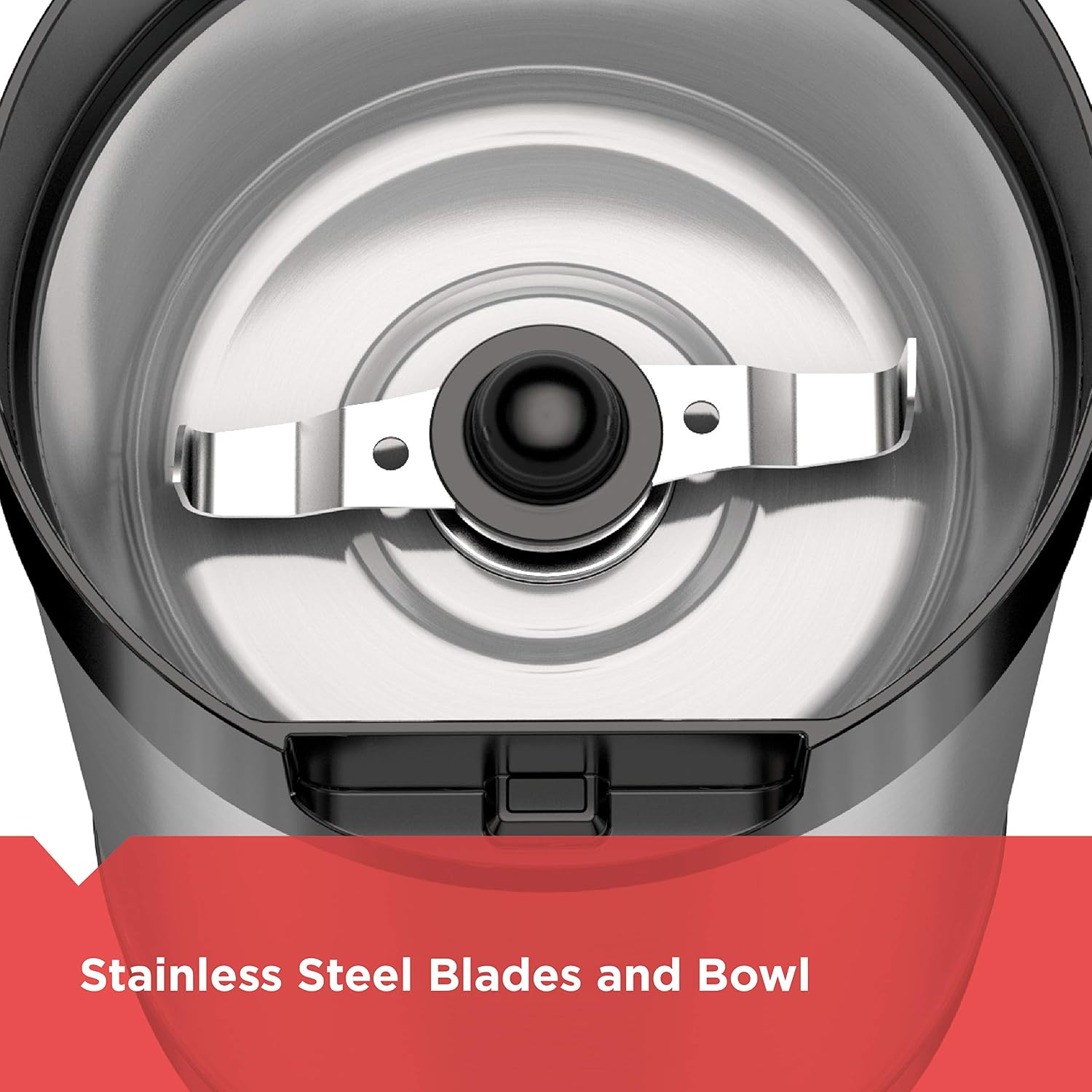 Thumbnail 3 de BLACK+DECKER One-Touch Coffee & Spice Grinder with Stainless Steel Blades