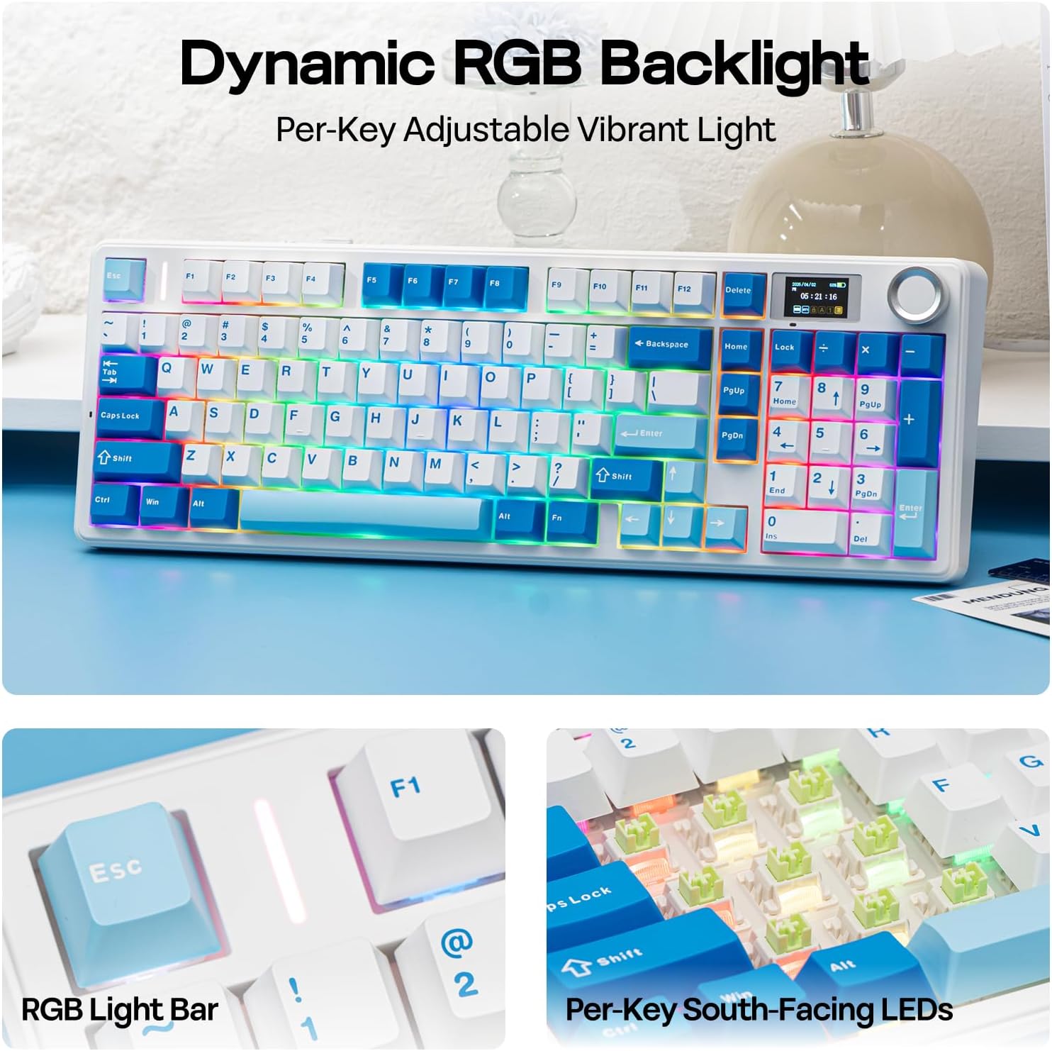 Thumbnail 5 de EPOMAKER Aula F99 MAX Wireless Mechanical Keyboard