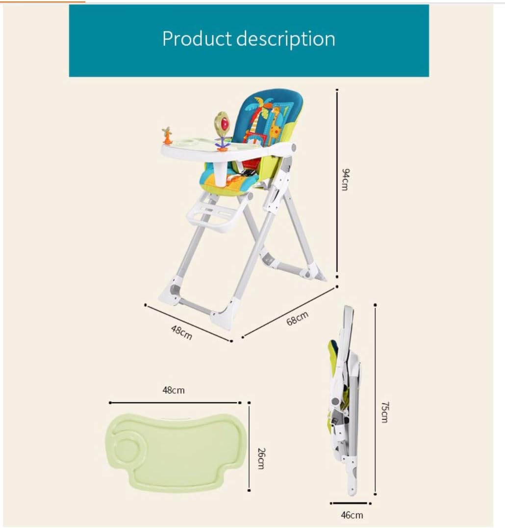 Thumbnail 2 de Star Ibaby Pretty : chaise haute bébé pliable avec double plateau et jouets