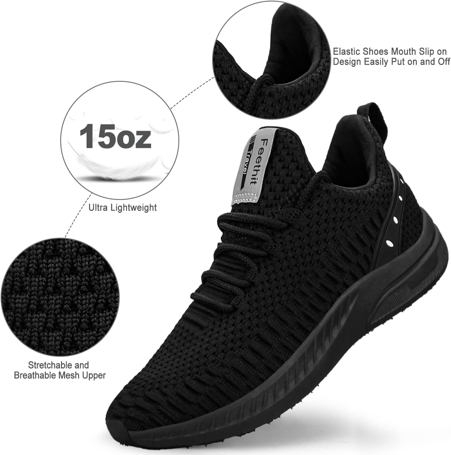 Detalle de Feethit Blade slip on walking shoes