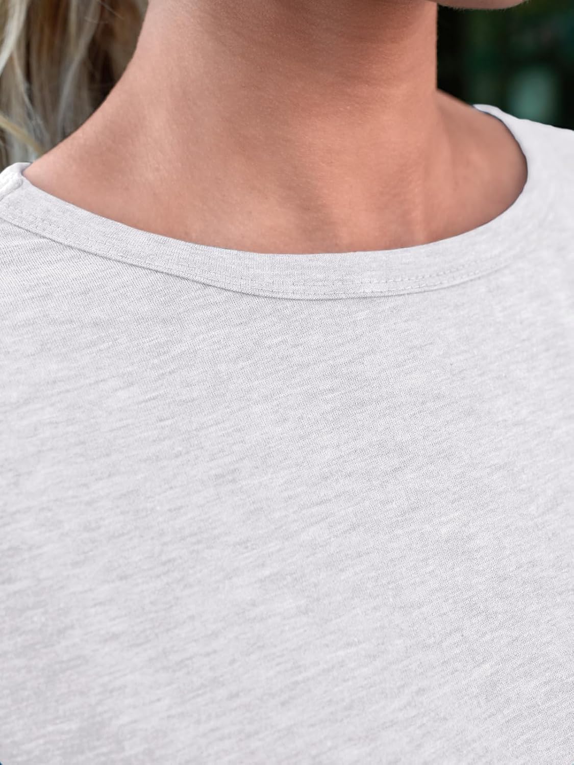 Detalle de AirMood T-shirt voor dames met ronde hals, korte mouwen en losse pasvorm