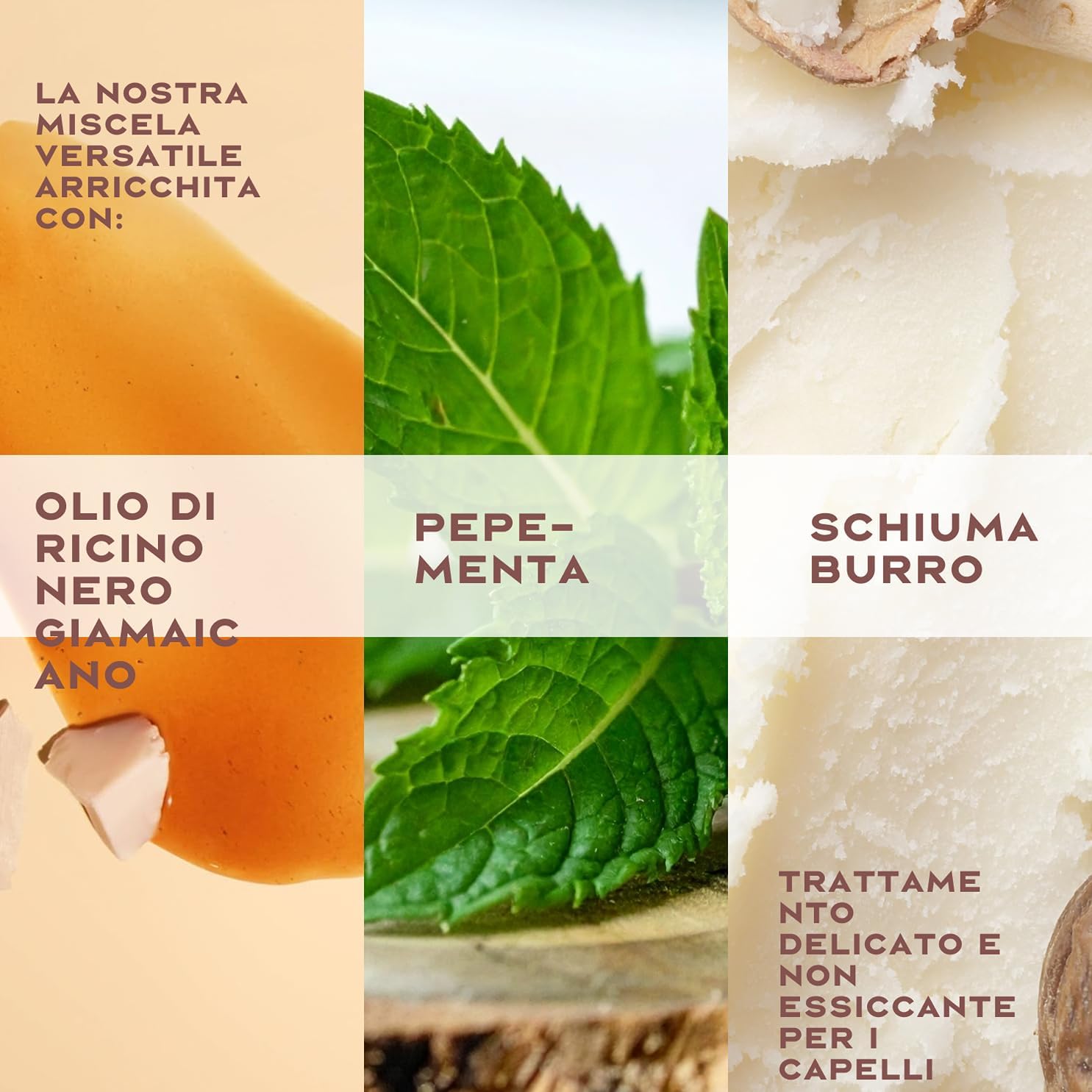 Detalle de Shea Moisture Strengthen & Restore Balsamo per capelli trattati e sfibrati con olio di ricino nero giamaicano e burro di karité, 384 ml