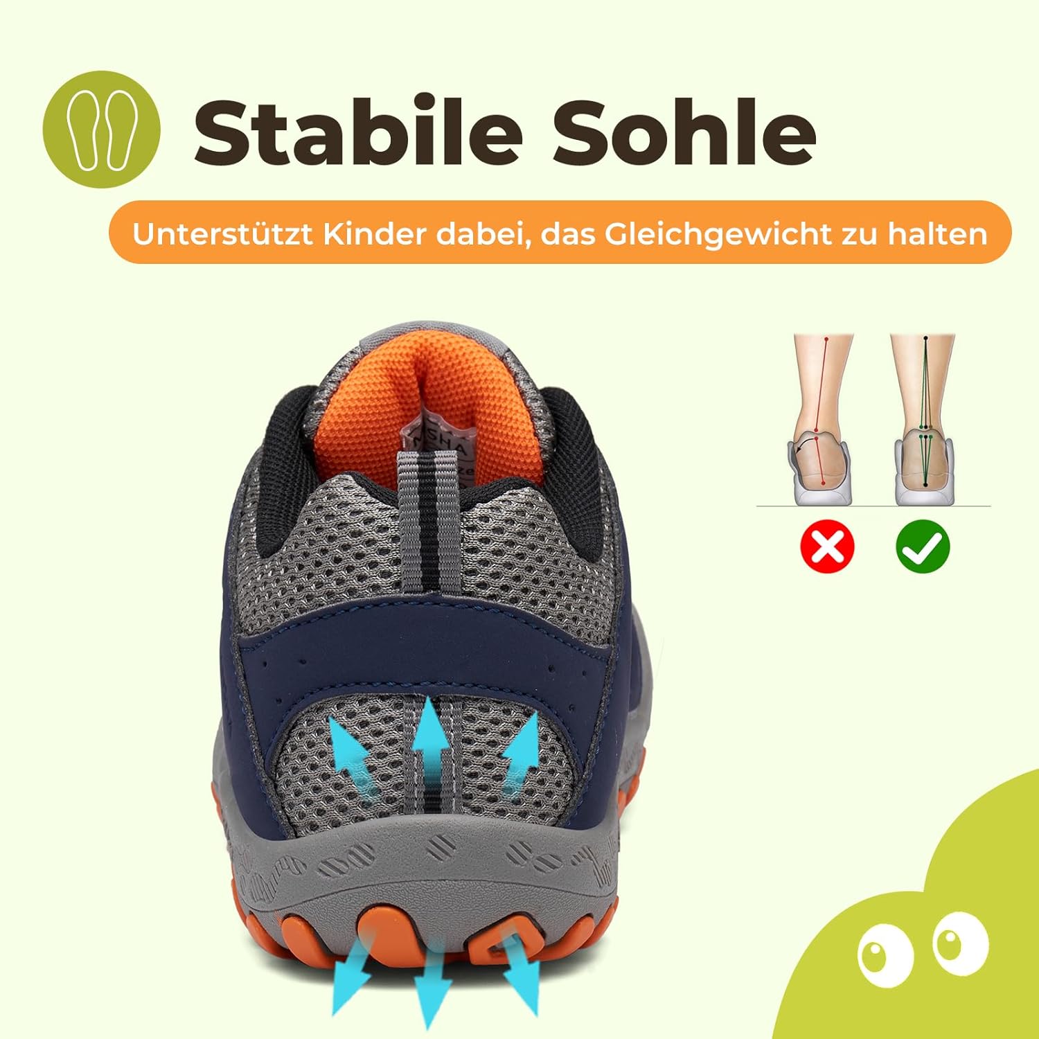 Thumbnail 4 de Mishansha Kinder-Turnschuhe: Atmungsaktiv, robust und einfach zu handeln