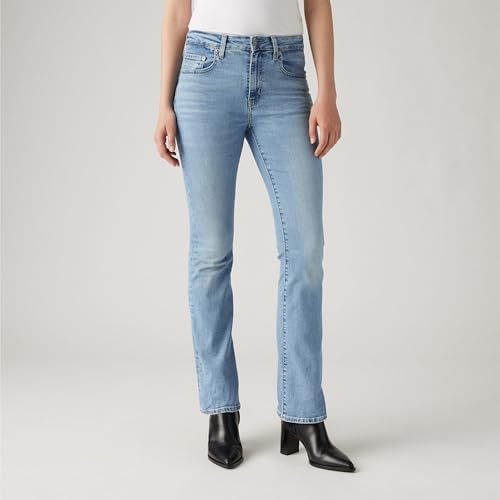 Thumbnail 9 de Levi's 725 vaqueros bootcut de tiro alto, Blue Wave Light, 31W/32L