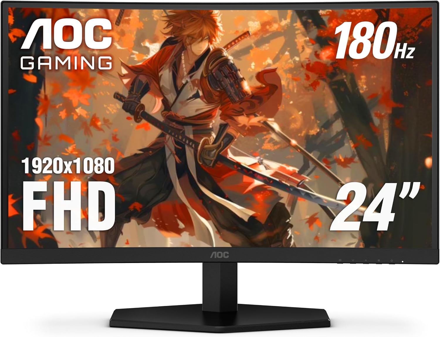 Detalle de AOC C24G42E 24" Gaming Monitor 180Hz