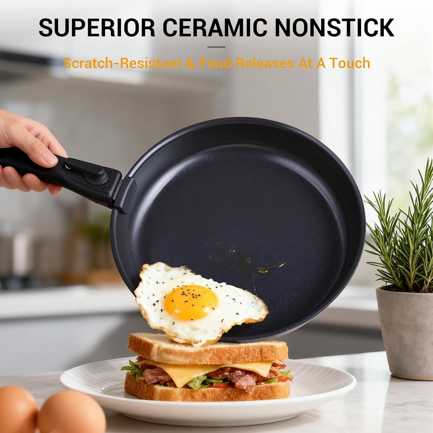 Thumbnail 2 de Ammeloo 21 Pcs Nonstick Cookware Set