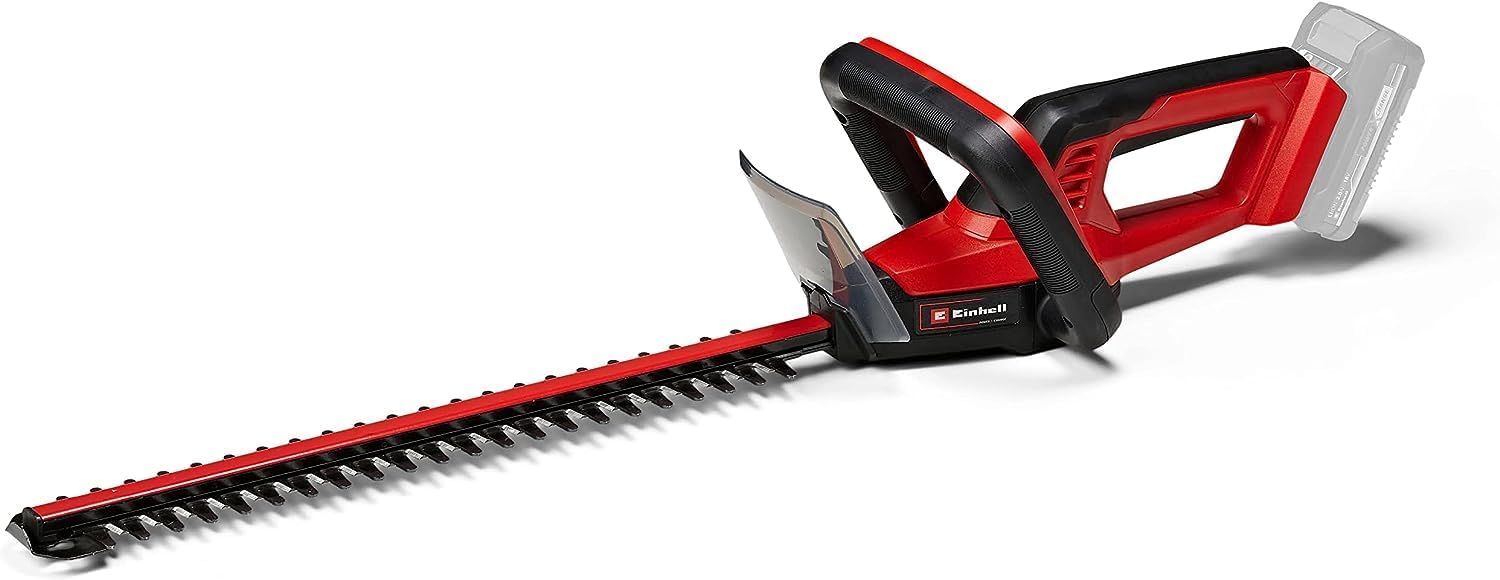 Detalle de Einhell Akku-Heckenschere GC-CH 18/40 Li-Solo Power X-Change (40 cm Schnittlänge, 13 mm Zahnabstand) – ohne Akku