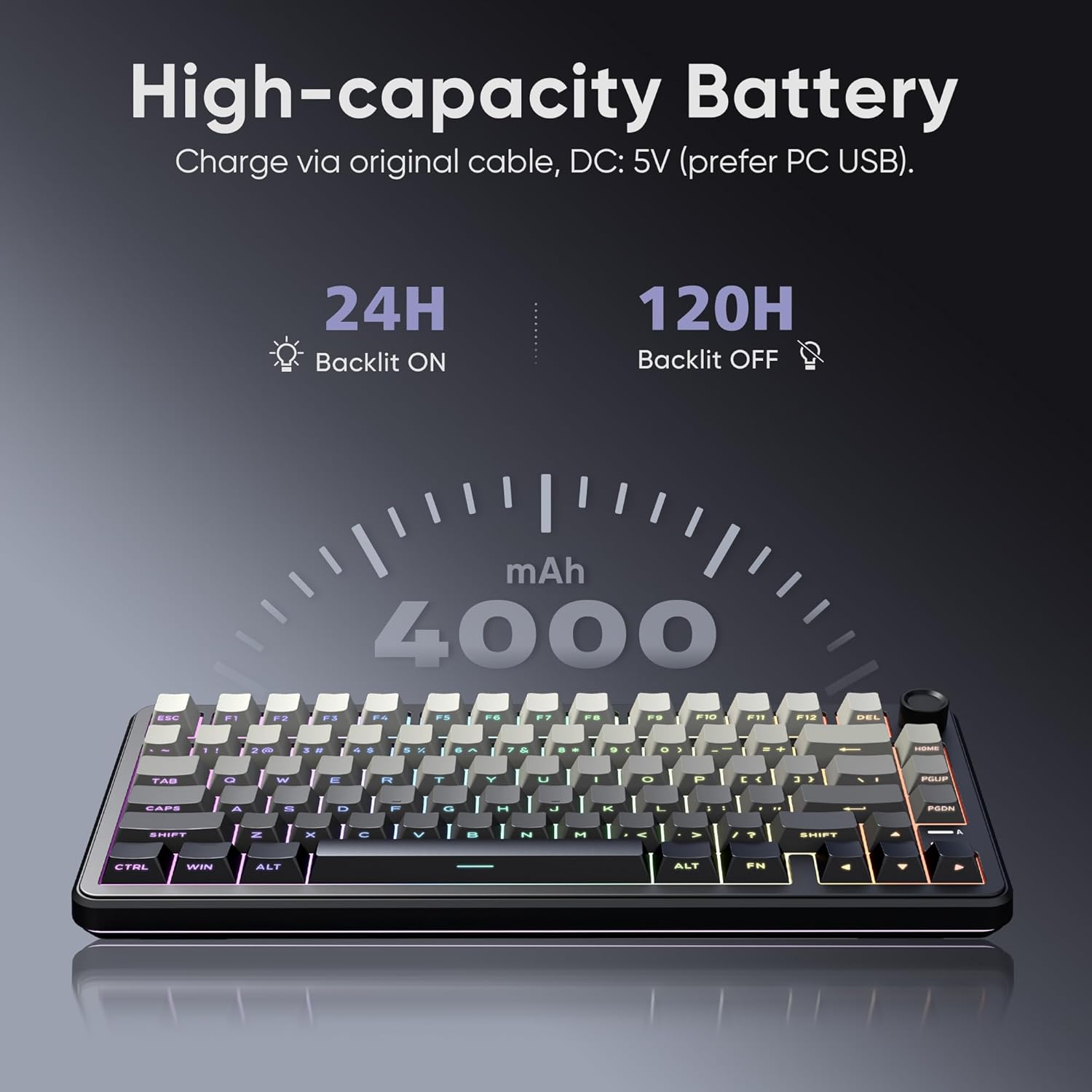 Thumbnail 6 de RedThunder K75 Wireless Mechanical Keyboard