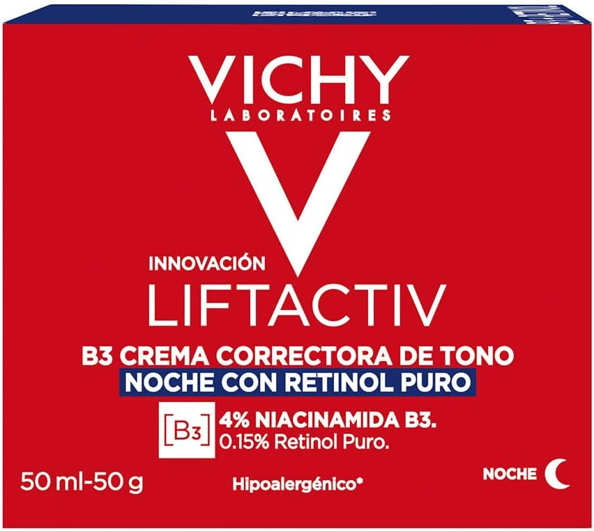 Detalle de Vichy Liftactiv B3 Crema Notte Antimacchie con retinolo e niacinamide, 50 ml