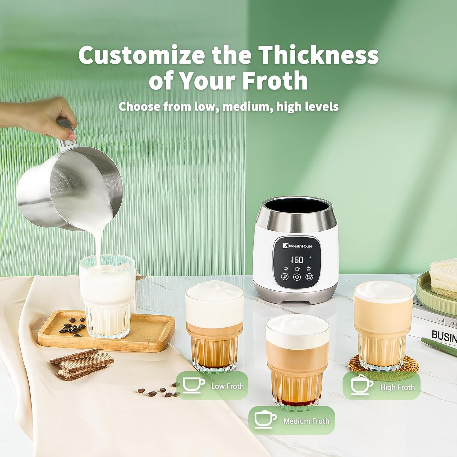 Thumbnail 1 de Maestri House Milk Frother 600ml