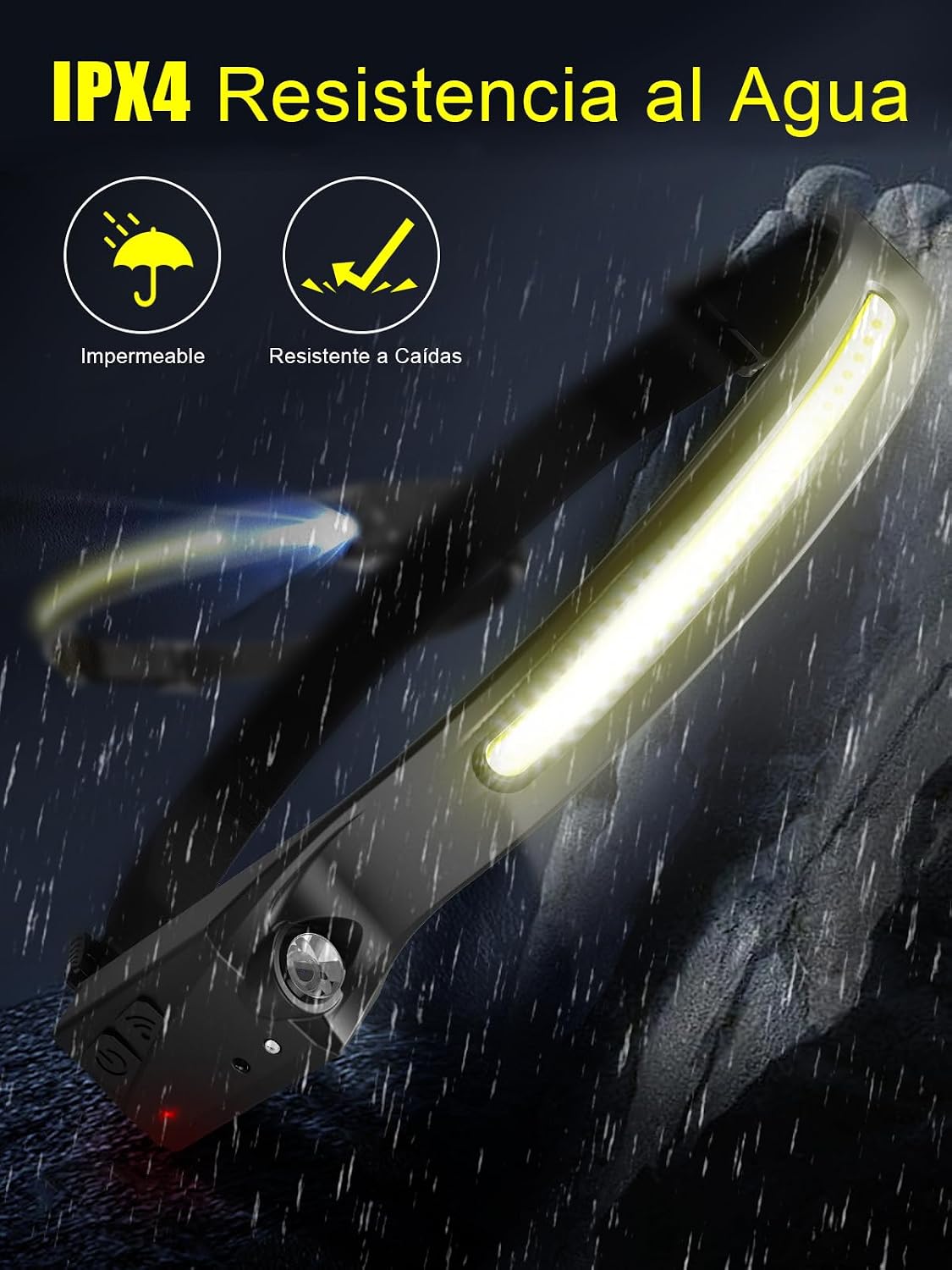Thumbnail 6 de UNBON Linterna Frontal LED Recargable