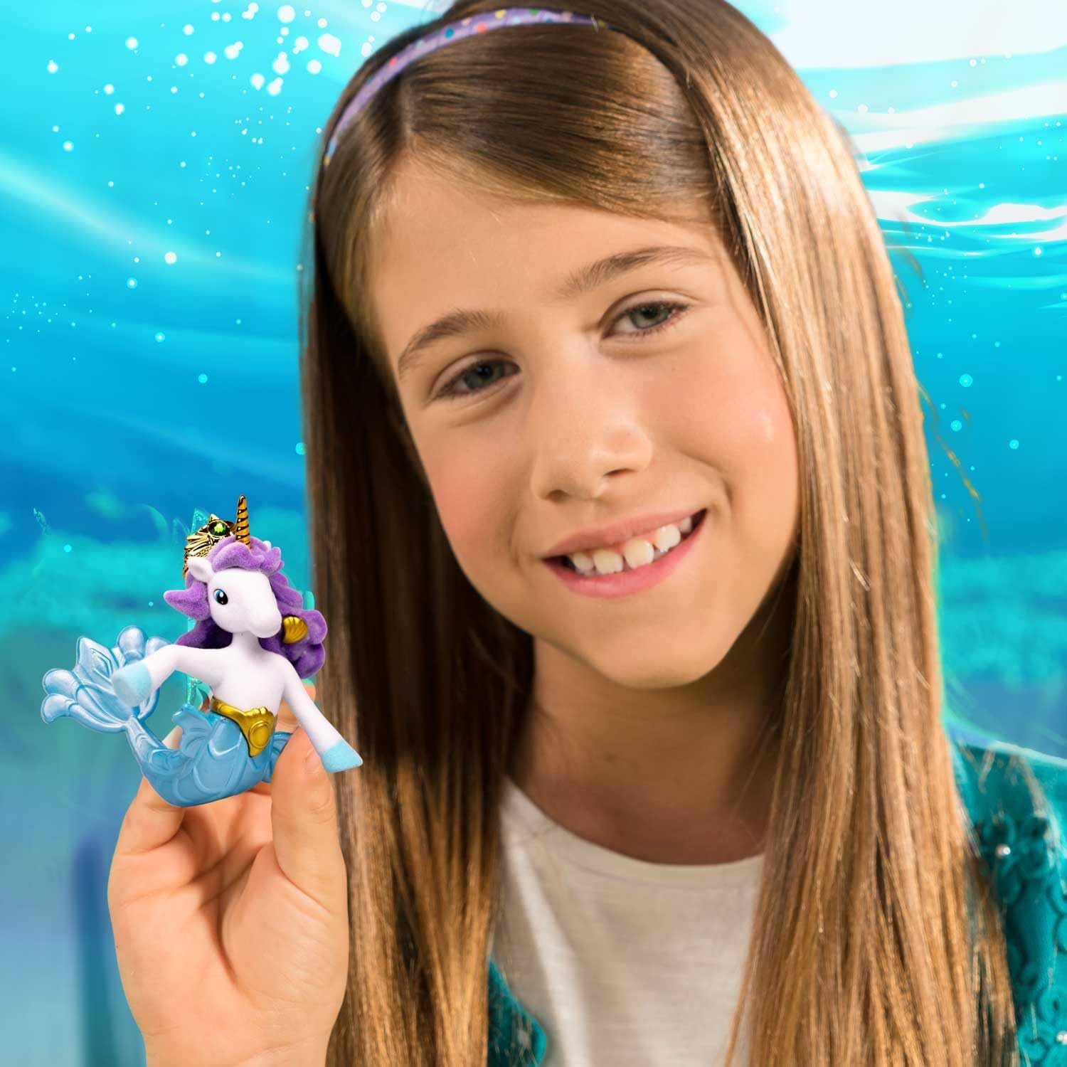 Detalle 2 de Galupy MERMAID - Figurine sirena unicorno da collezione, 20 pezzi inclusi