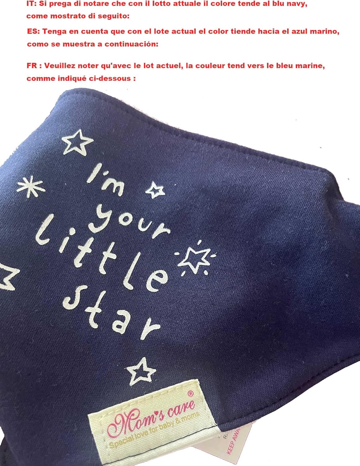 Thumbnail 3 de SLOSH Lätzchen Baby Tücher & Dreieckstücher aus 100% Baumwolle – Spucktücher/Halstücher für 0–24 Monate