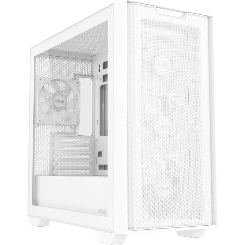 Thumbnail 3 de ASUS A21 PLUS Mid Tower blanca con cristal templado