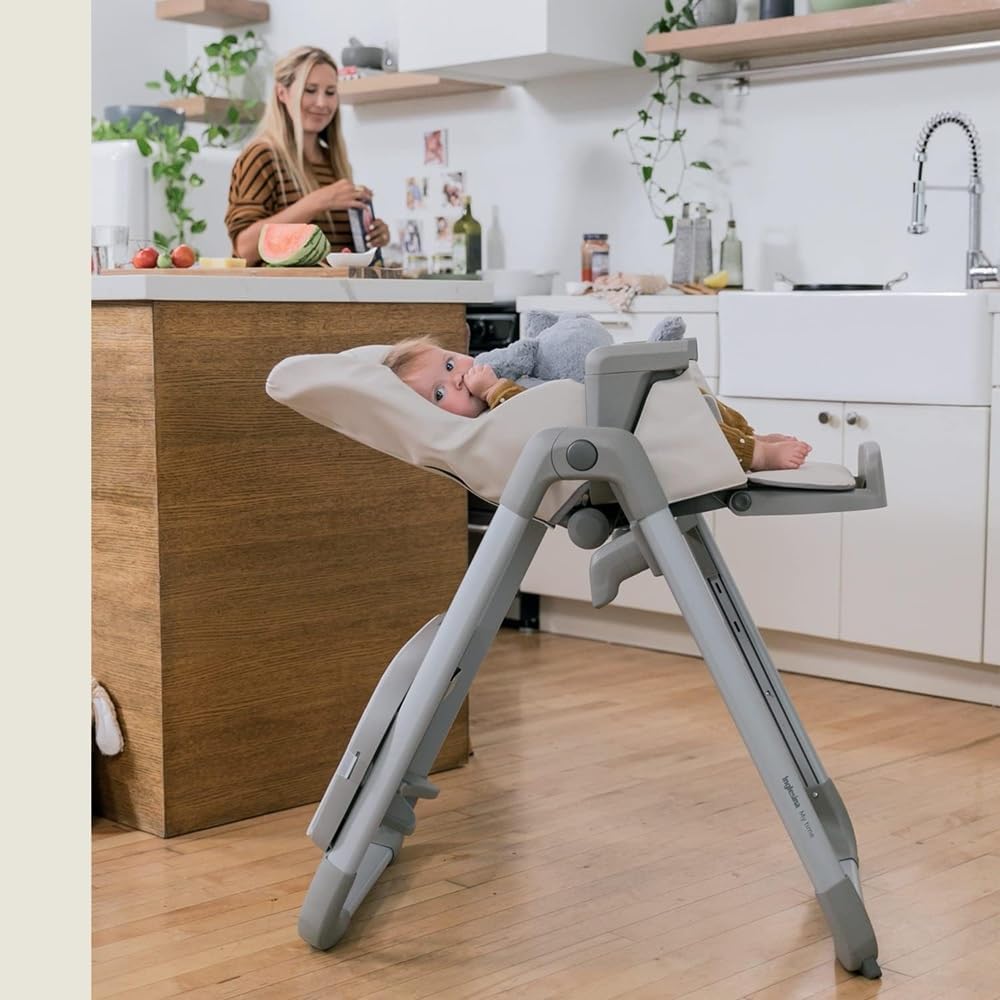Thumbnail 2 de Inglesina My Time Chaise Haute Butter – inclinable et pliable, de la naissance à 36 mois