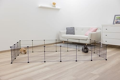 Thumbnail 6 de Kerbl Pet Enclos Hopsi — Enclos grillagé extensible pour petits animaux (12 éléments 35x35 cm chacun)