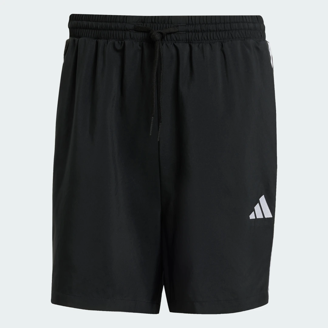 Detalle 2 de Pantalón corto Essentials Chelsea 3 bandas de Adidas – negro