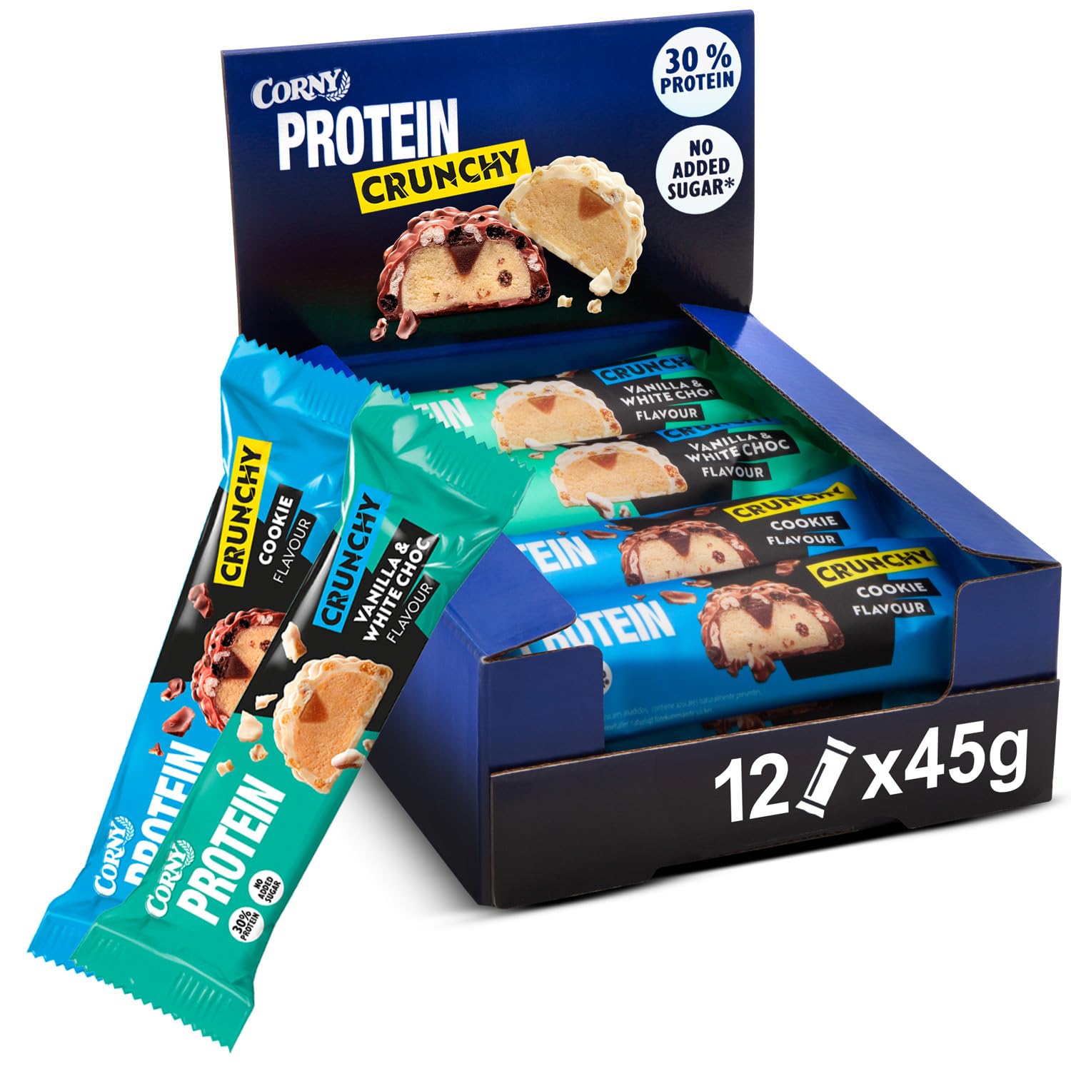 Thumbnail 6 de Corny Protein Crunchy Cookie 12×45g 🍫