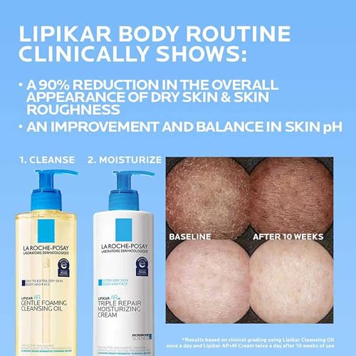 Thumbnail 7 de La Roche-Posay Lipikar AP+ Gentle Foaming Cleansing Oil — Face & Body, 13.52oz
