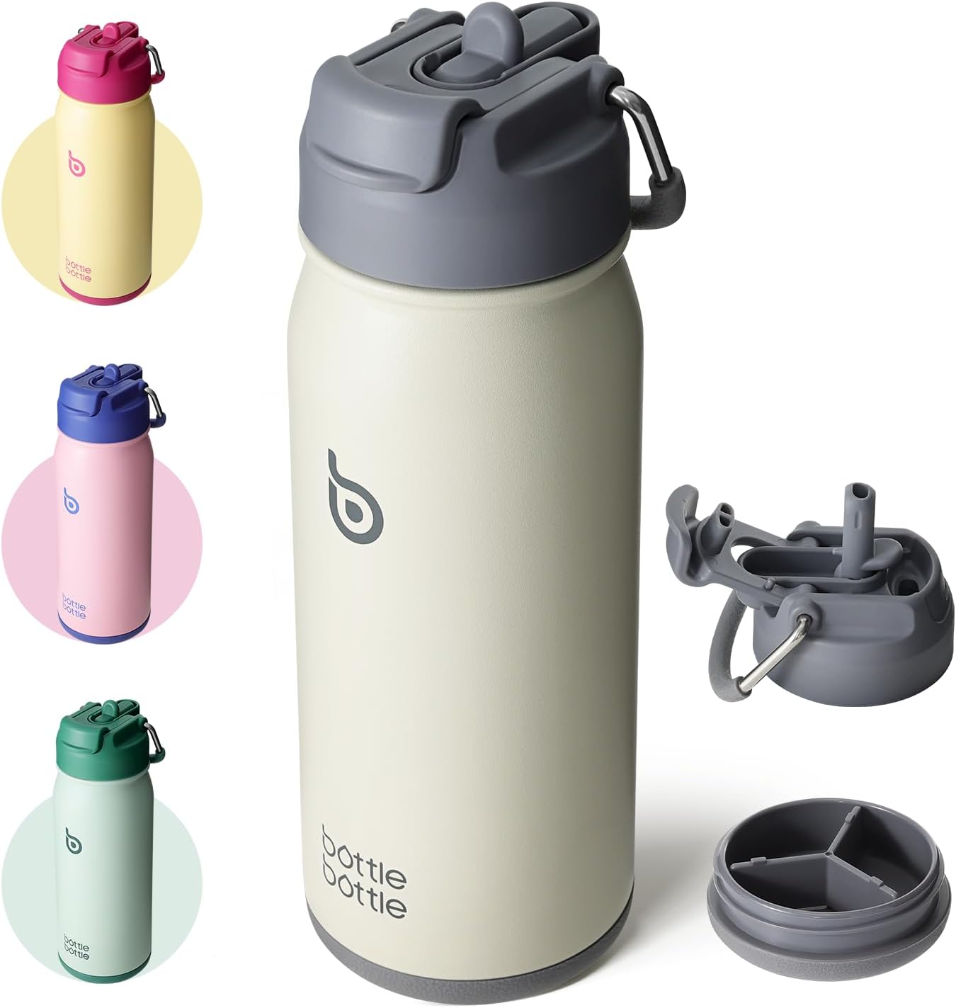 Detalle de BOTTLE BOTTLE 16oz kids insulated water bottle