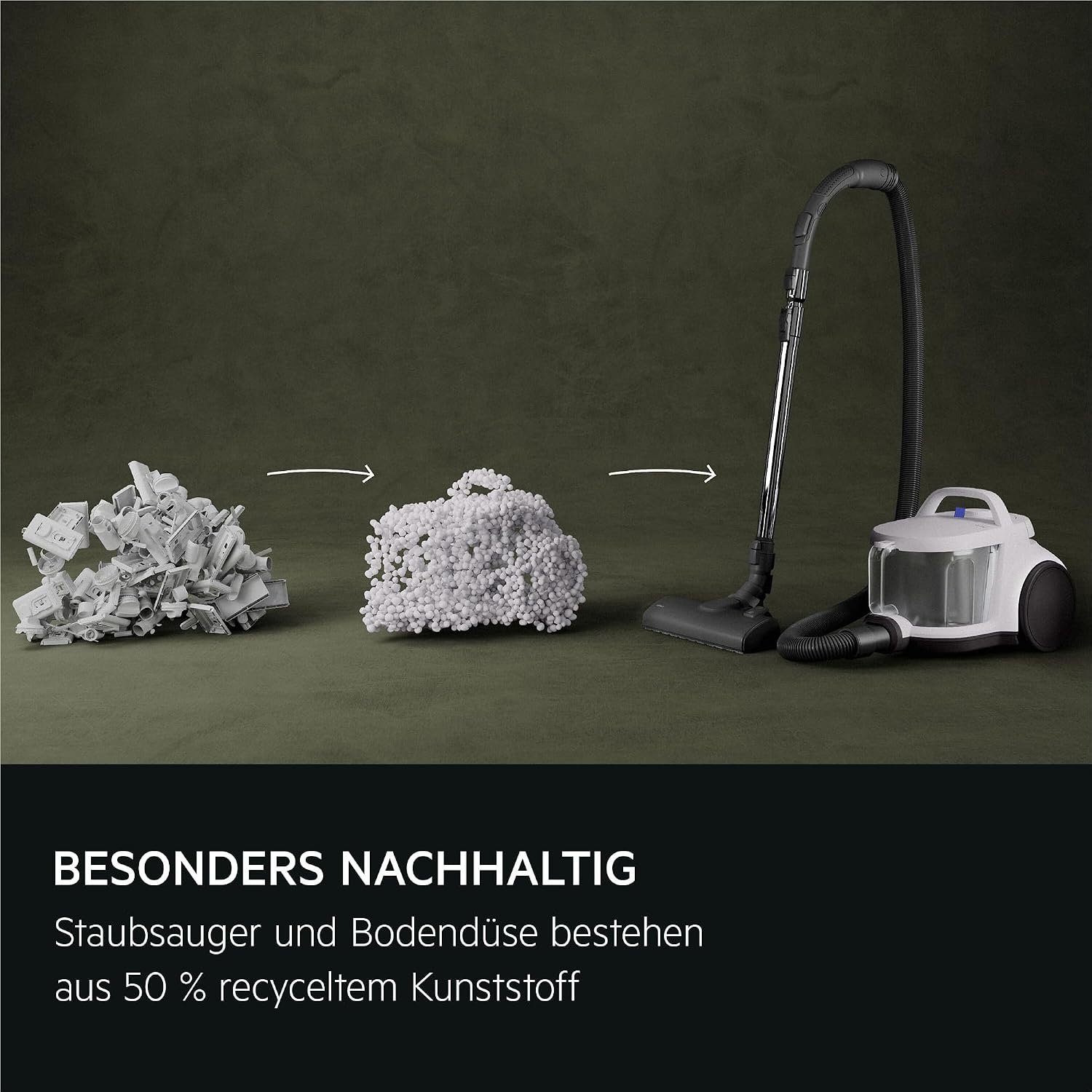 Thumbnail 6 de AEG CLEAN 5000 Beutelloser Staubsauger mit HEPA-Filter, AL51C1LDB (1000 Watt, 9 m Aktionsradius, 2 l Staubbehälter)