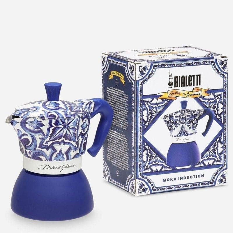 Detalle 1 de Bialetti 5356 Cafetera Italiana 0,19 L Azul Blanco