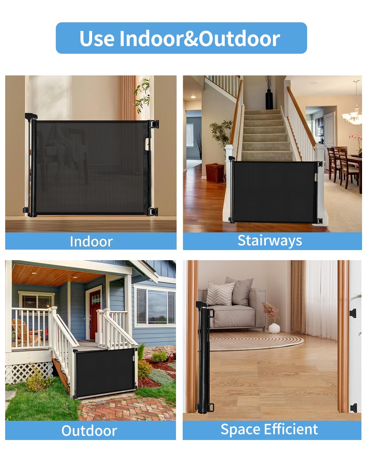 Thumbnail 5 de Veraste Retractable Baby Gate