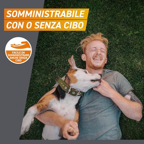 Detalle de FRONTPRO x3 Compresse Masticabili Per Cani Contro Pulci E Zecche (4-10Kg) – Sicurezza e comodità per cani di taglia media