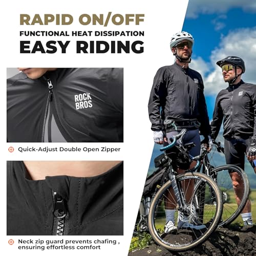 Detalle de ROCKBROS Veste Cycliste Respirante M-4XL ⚙