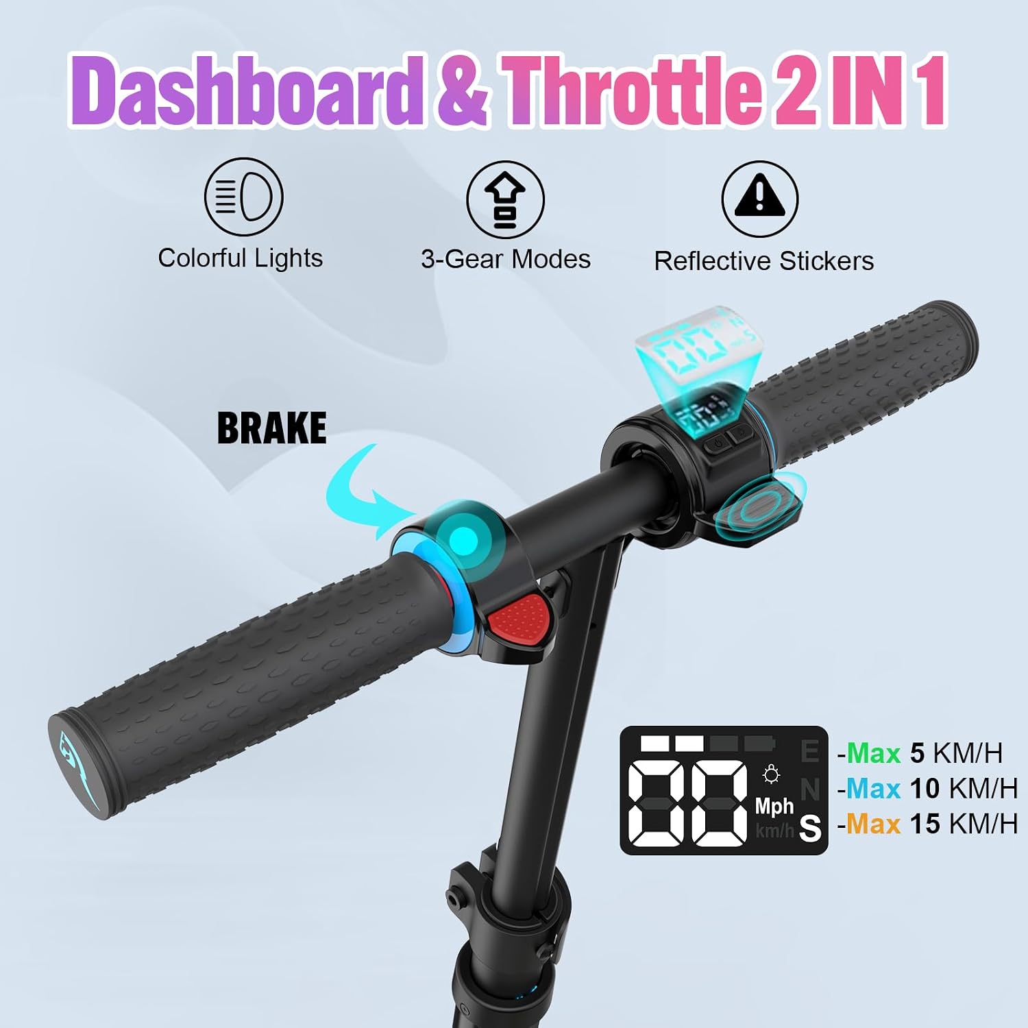 Detalle de EVERCROSS EV06C Monopattino elettrico 6,5" 🛴