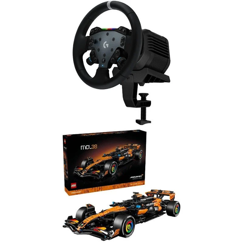 Detalle de Volante de simulación Logitech G RS50 System: precisión de 8 N·m para PC y PS5/PS4