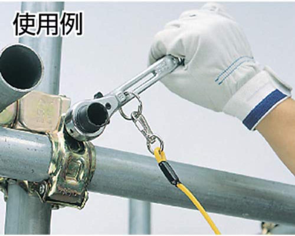 Detalle 2 de スーパーツール TFA455WH 曲りシノ付両口ショートラチェット