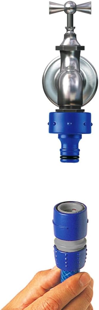 Thumbnail 6 de TATAY 0001402 Connettore rapido 16–22, Blu — kit completo irrorazione per terrazze e piccoli giardini