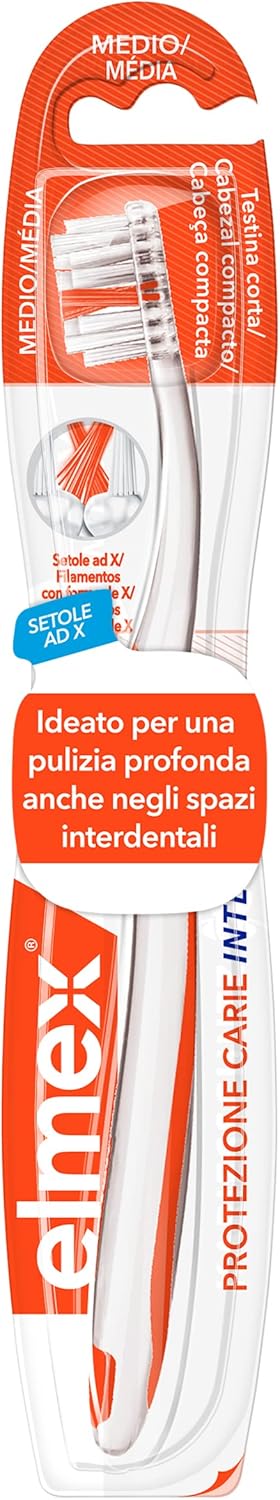elmex Carie Protection Inter X Deep Cleaning Toothbrush – Medium