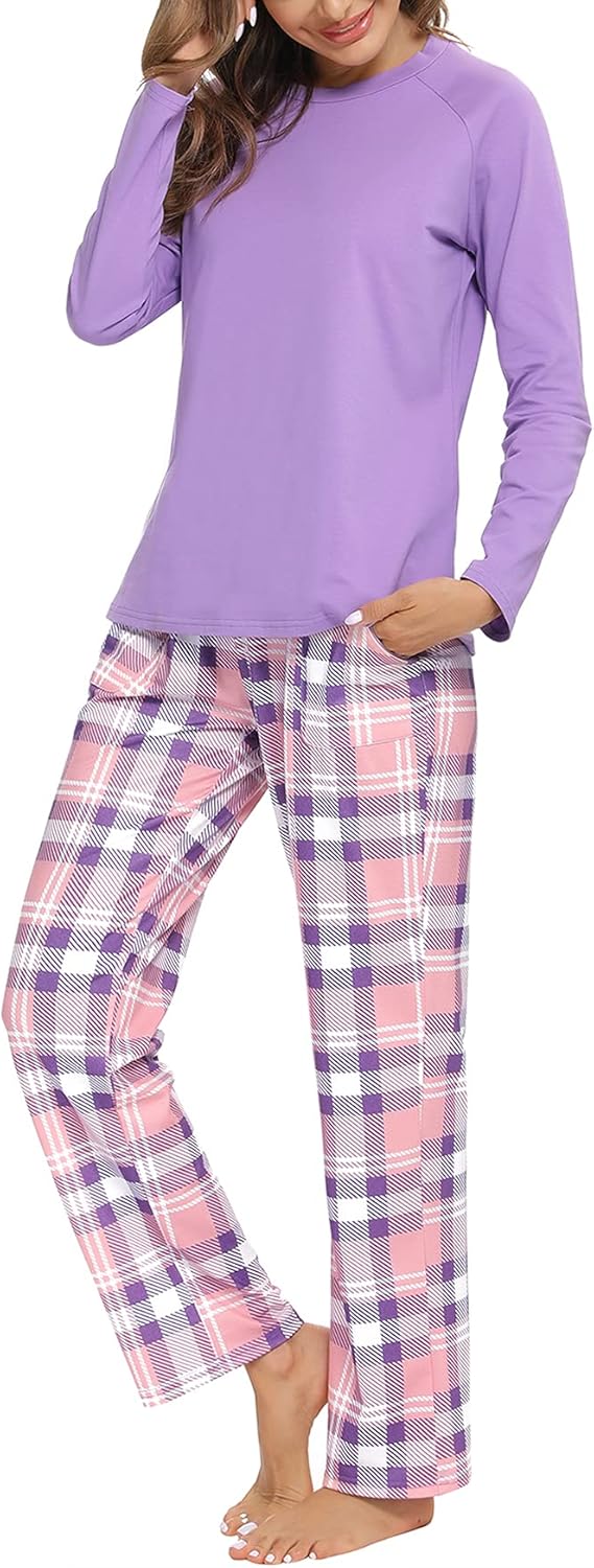 Detalle 2 de Uniexcosm Pijama Mujer Largo algodón 2 piezas