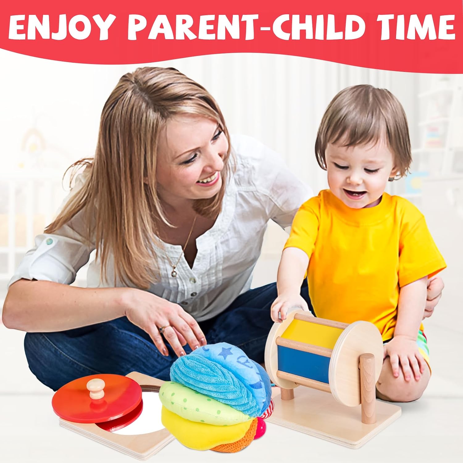 Detalle de Montessori Baby Toys Play Kit for 6–12 Months