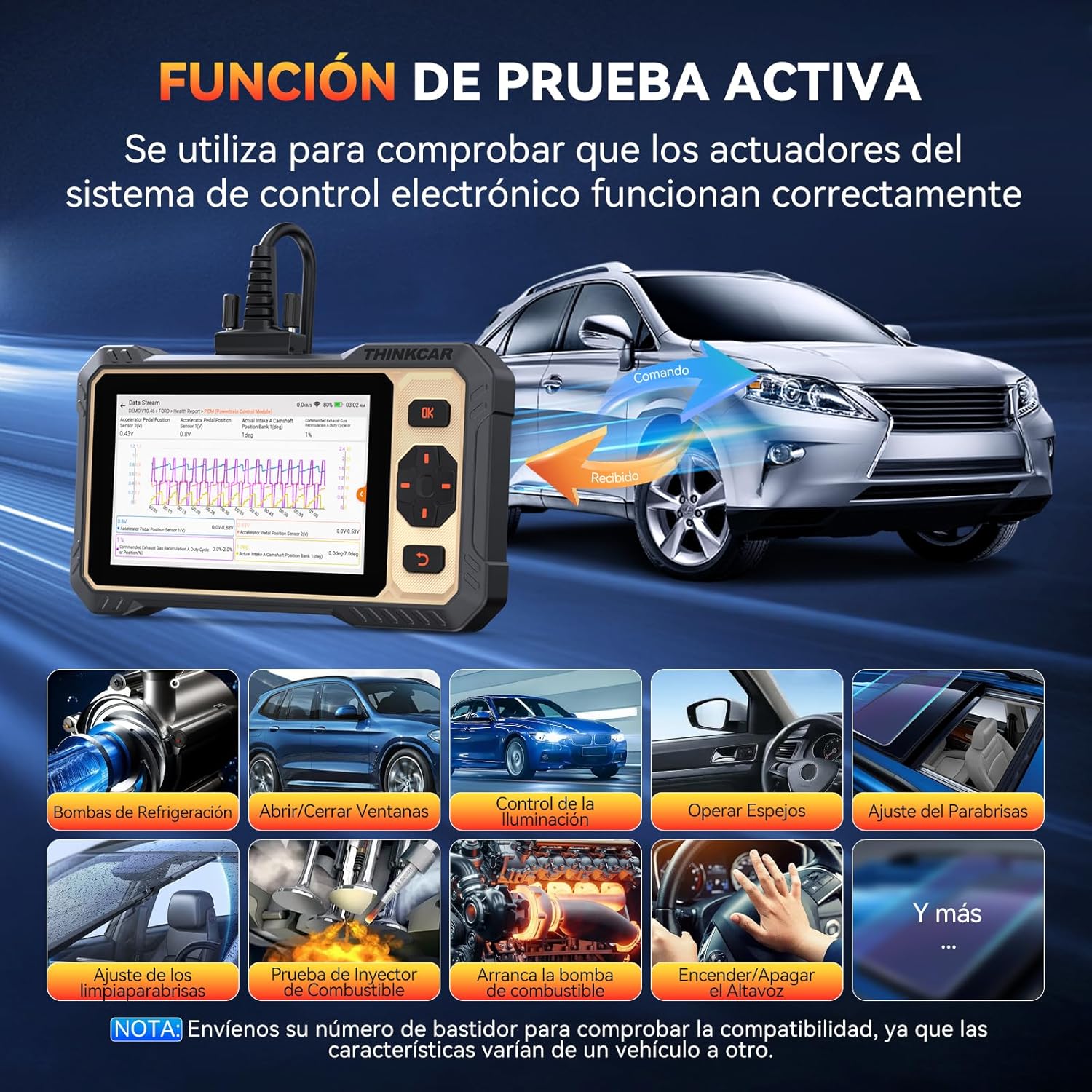 Thumbnail 4 de ThinkCar ThinkScan 662 OBD2 Multimarca