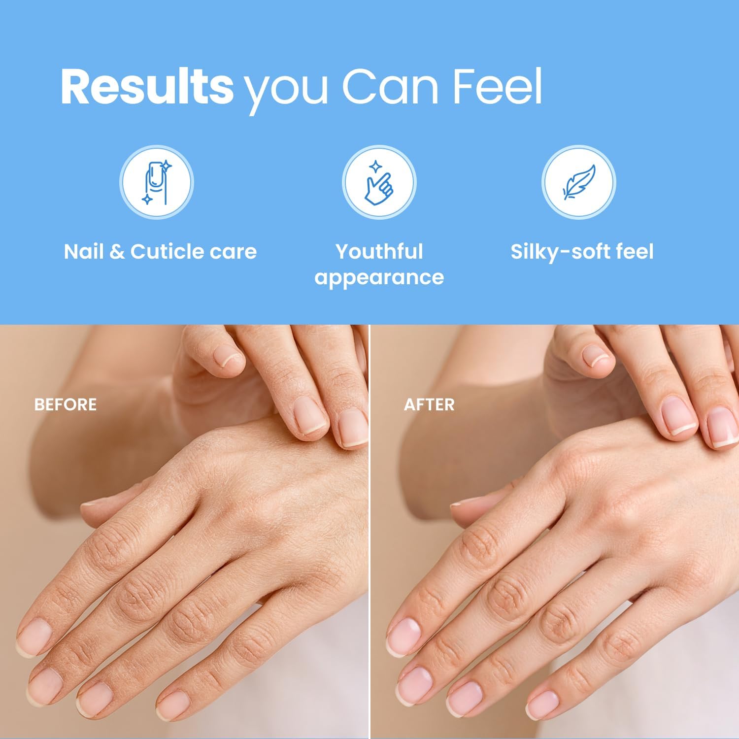 Detalle de PLANTIFIQUE Hydrating Hand Mask Gloves 4 Pack: Plush vegan hand care for dry, rough skin