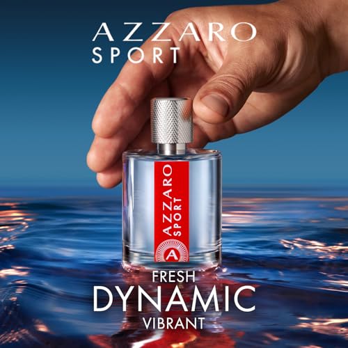 Detalle de Azzaro Sport Eau de Toilette pour homme – Frais, aromatique et boisé