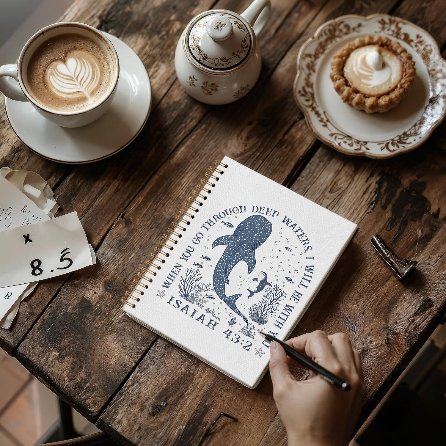 Detalle de GTYNU Christian Notebook, 5.5 x 8.3-Inch