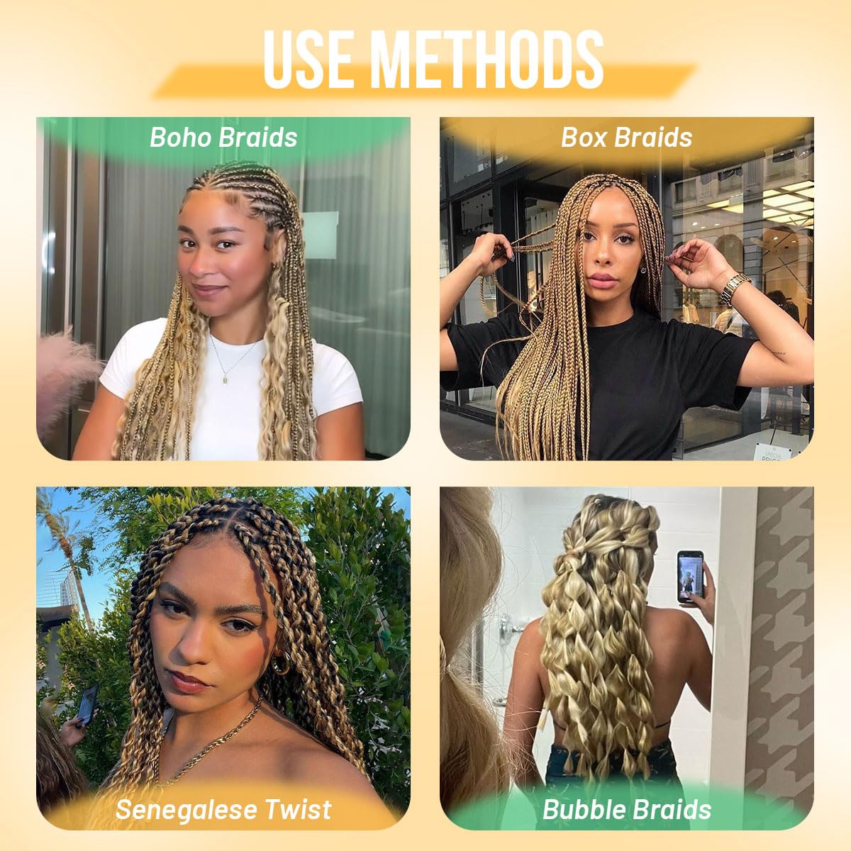 Thumbnail 5 de Braiding Hair Extensions 26-Inch