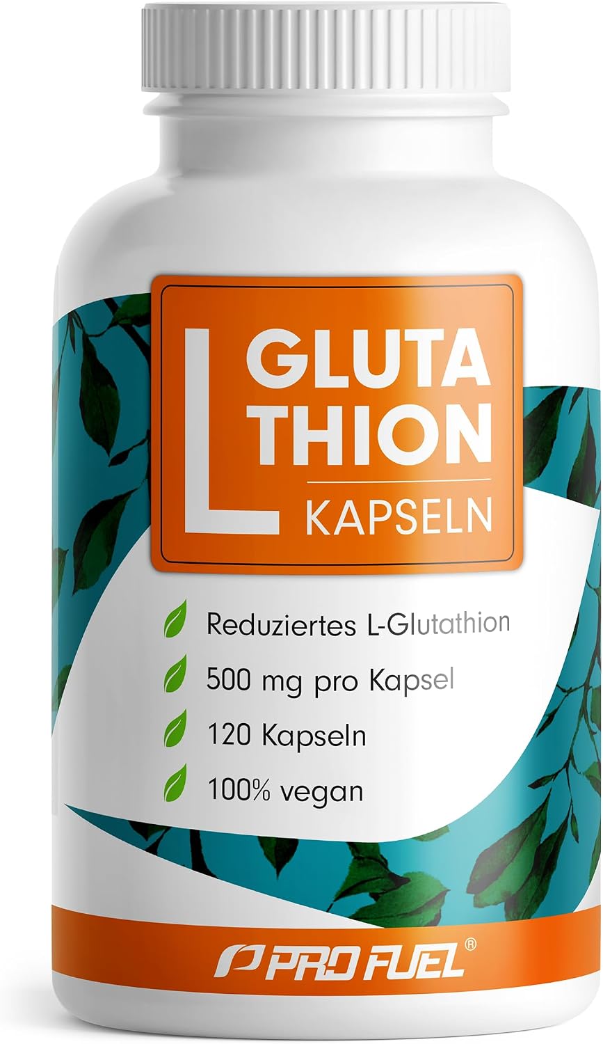 Detalle de L-Glutathion Kapseln 120× 500 mg in GSH-Form (vegan) – laborgeprüft mit Zertifikat